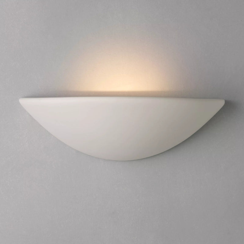 John Lewis Radius uplighter wall light white (British brand)