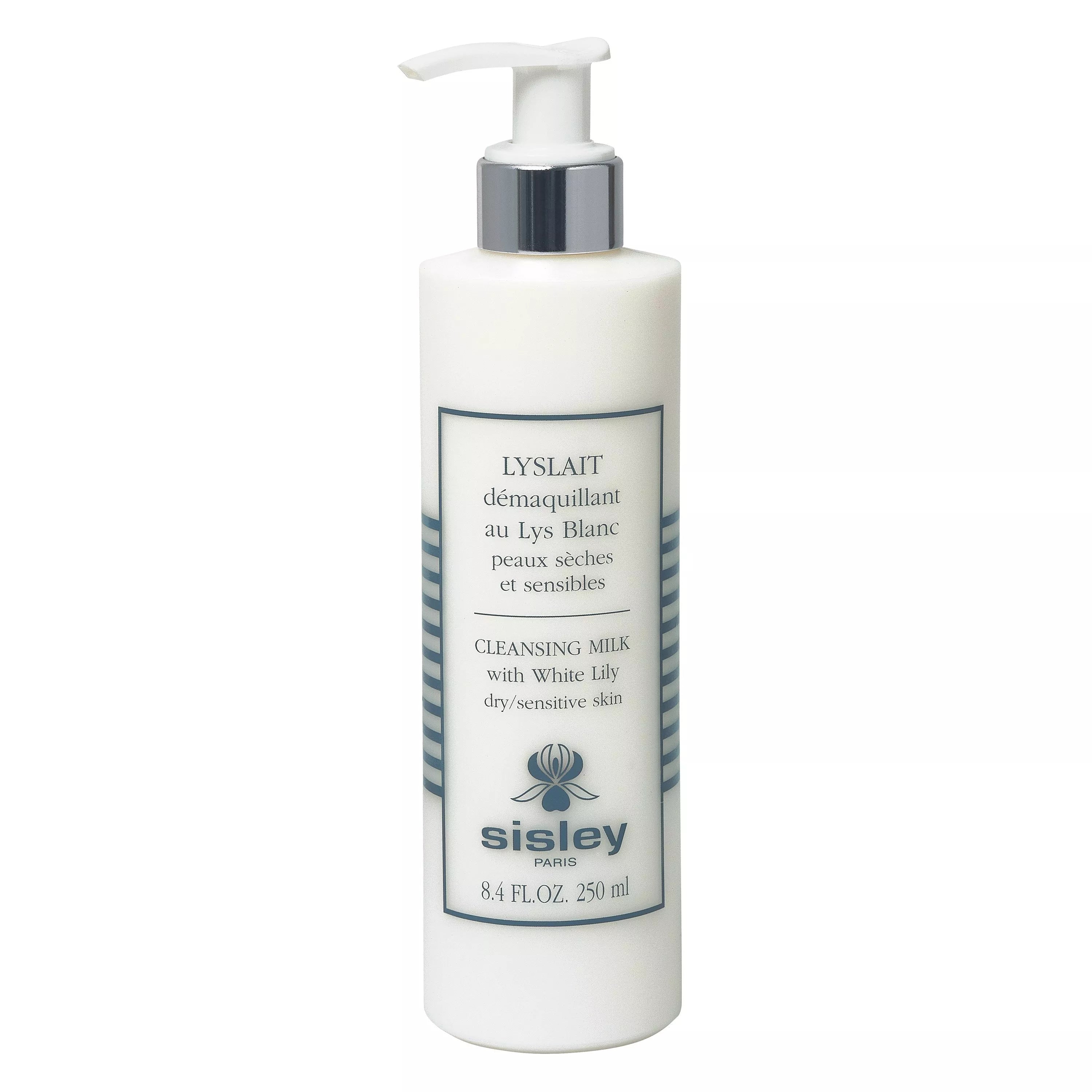 Sisley-Paris Lyslait make-up removing milk with White Lily 250ml, imported from the UK