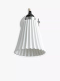 Original BTC Hector Pleat wall light H24cm, imported from the UK