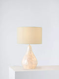 John Lewis Pearl Dual-Lit Capiz Shell table lamp, imported from the UK