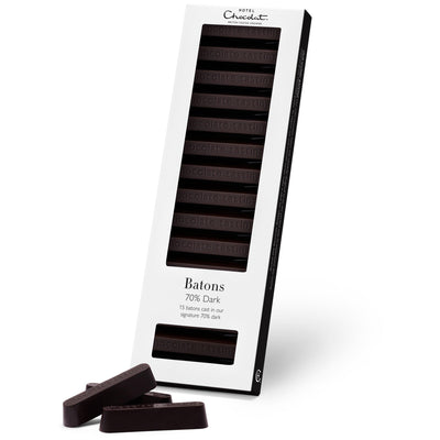 Bâtonnets au chocolat noir Hotel Chocolat 120g