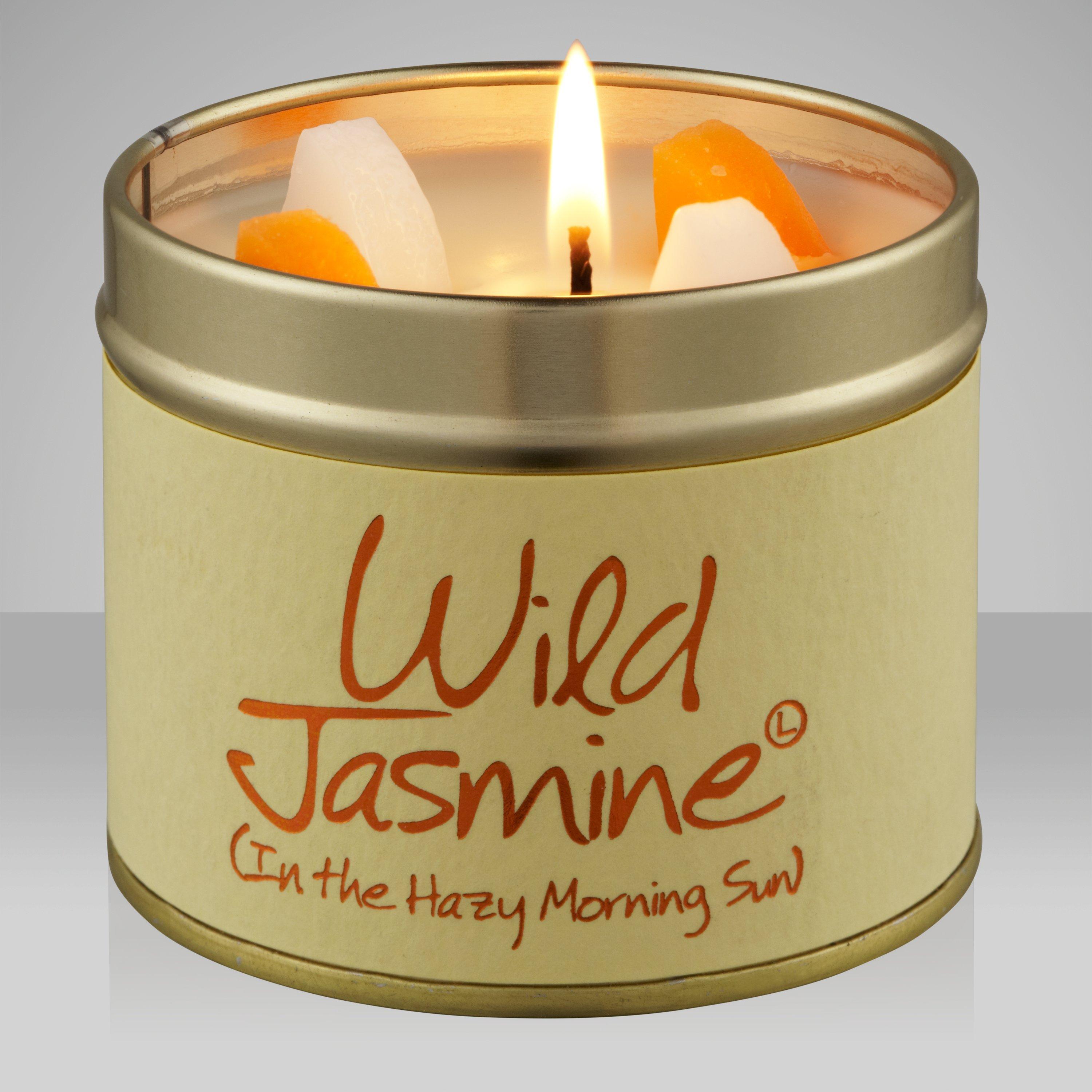 Lily-flame Wild Jasmine candle 230g, UK version