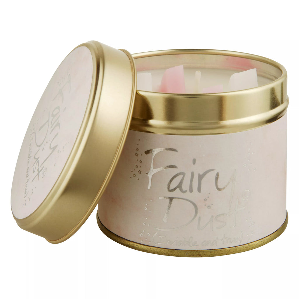 Lily-flame Fairy Dust Scented Tin Candle, 230g