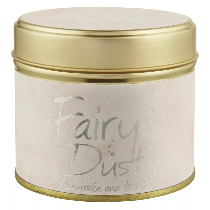 Lily-flame Fairy Dust scented tin candle 230g, UK version