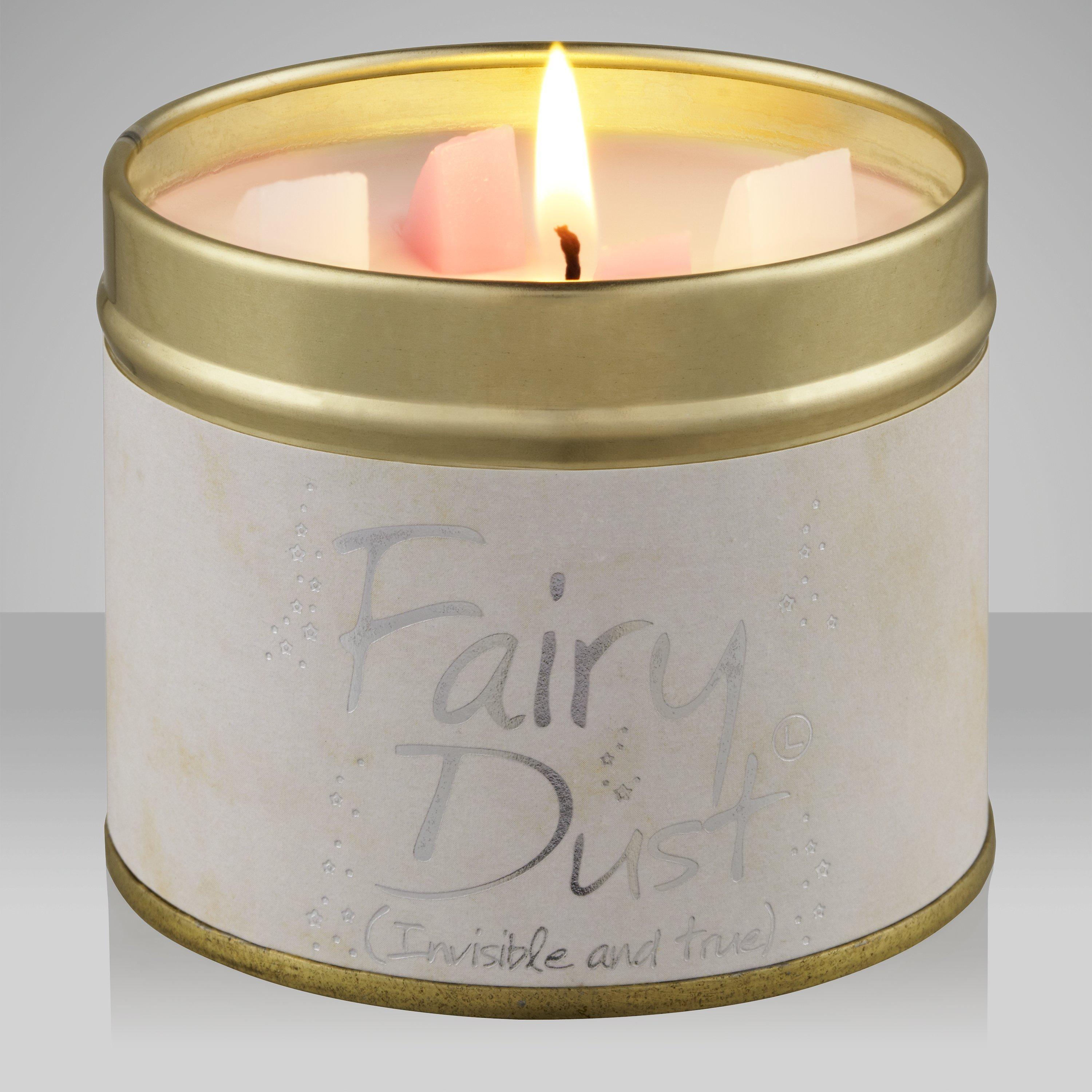Lily-flame Fairy Dust Scented Tin Candle, 230g