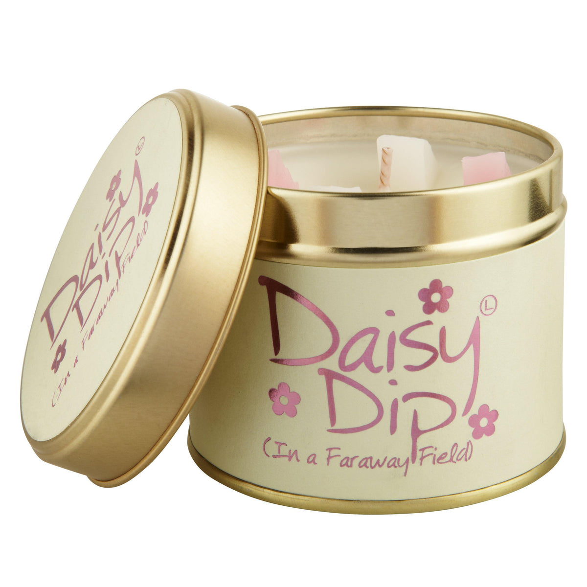 Scented Tin Candle with Light Floral Fragrance 230g