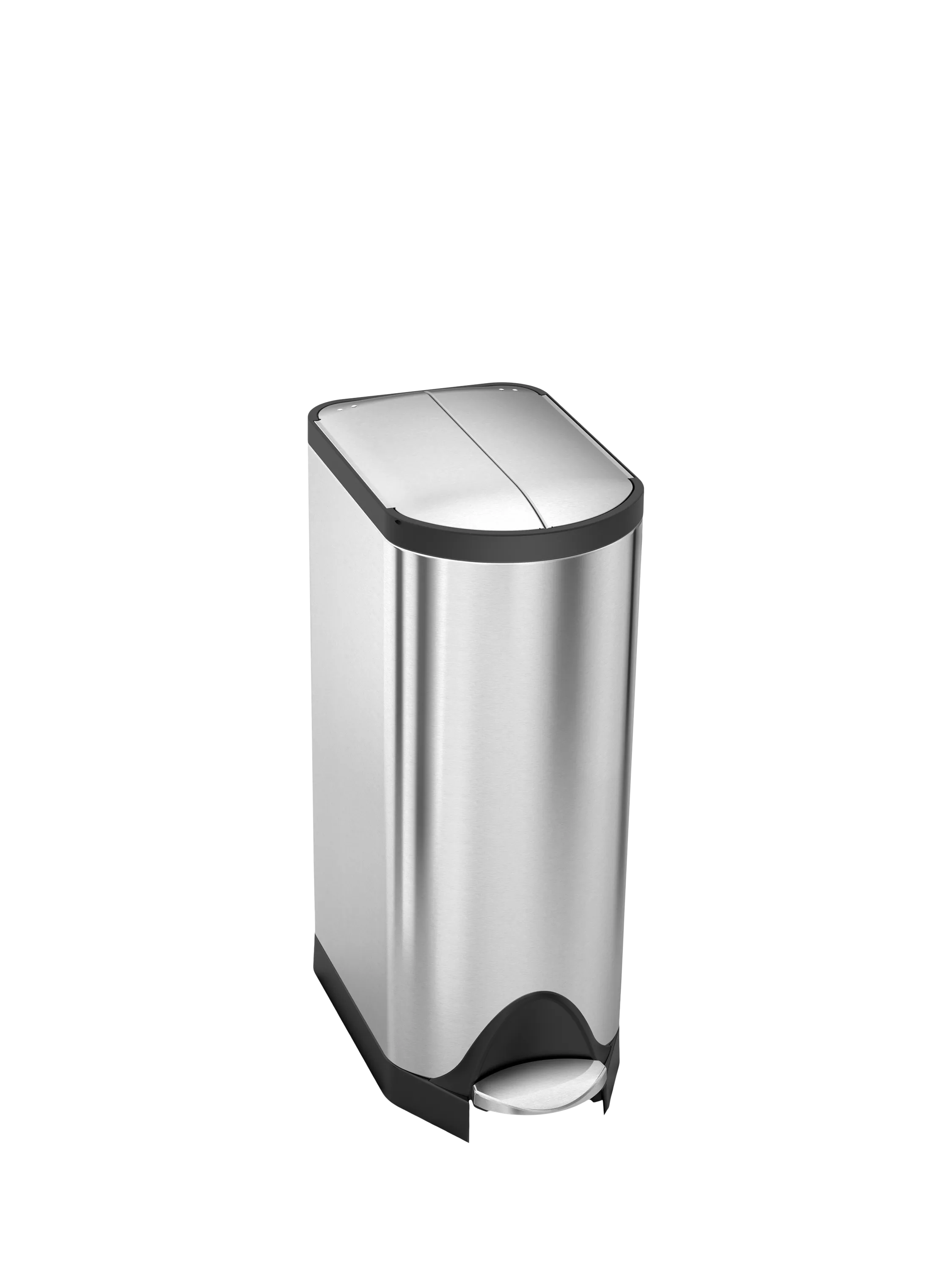 Simplehuman butterfly pedal bin brushed stainless steel 30L (British brand)