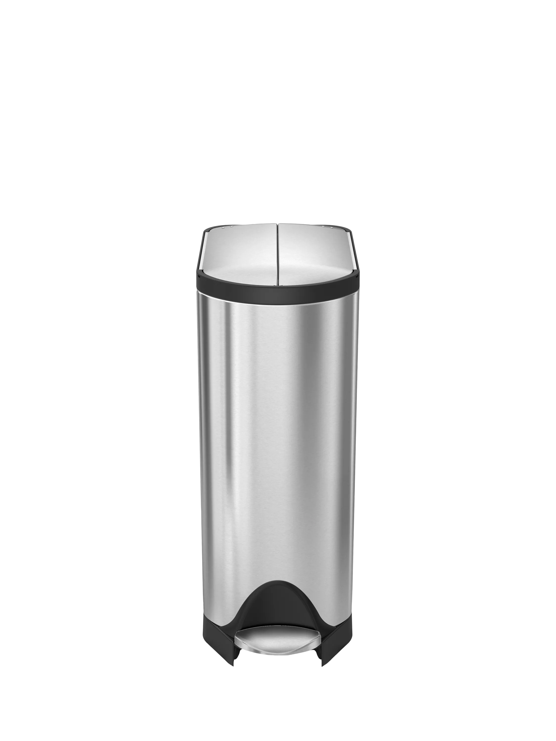 Simplehuman butterfly pedal bin brushed stainless steel 30L (British brand)