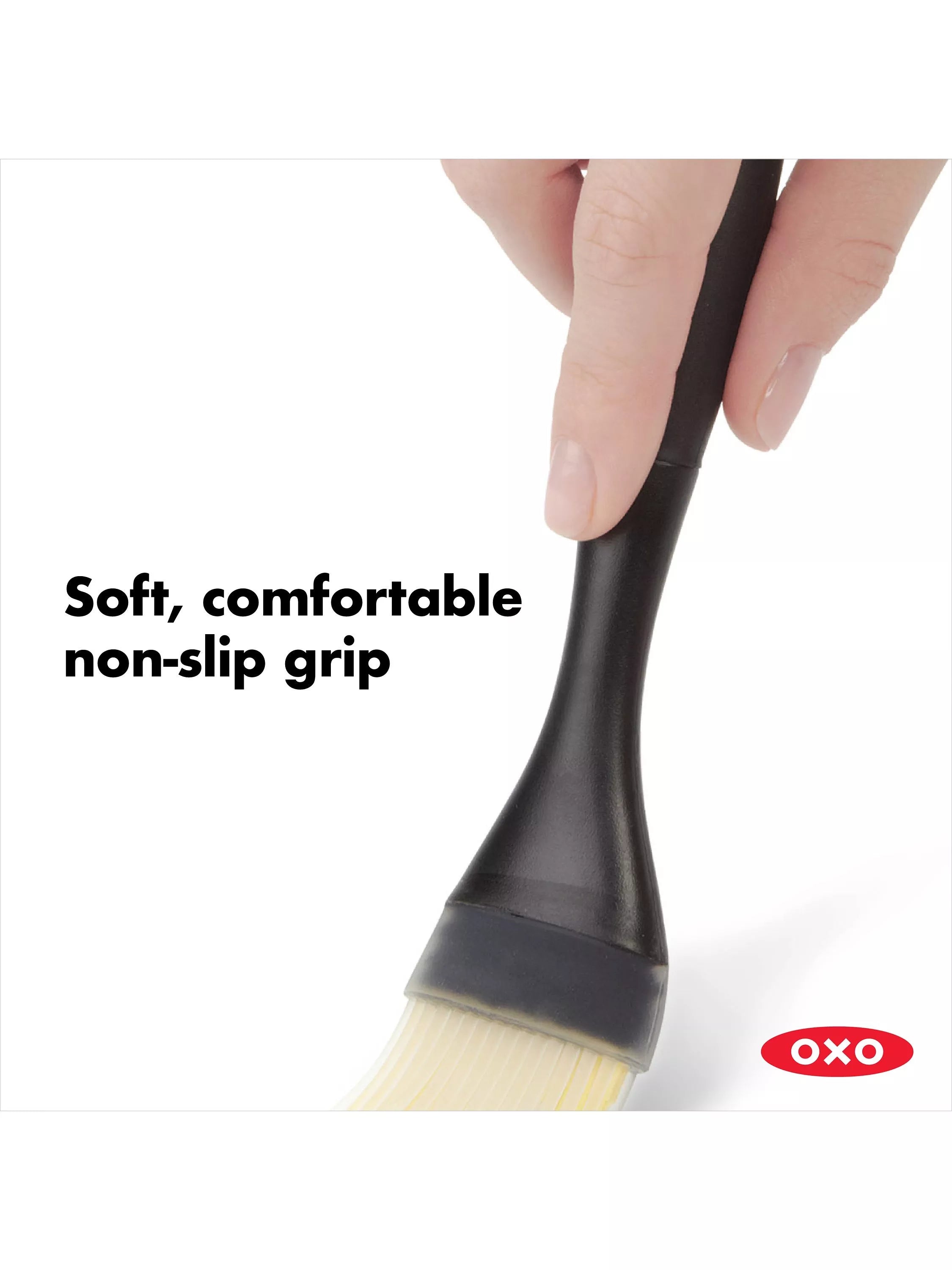 OXO Good Grips silicone pastry and basting brush, imported from the UK