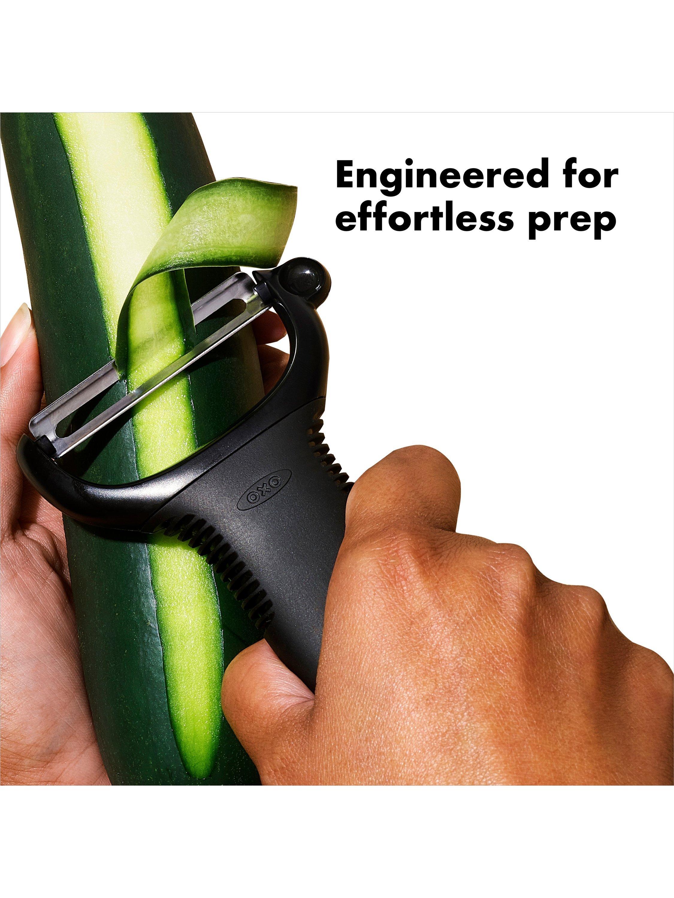OXO Good Grips Y-shaped peeler, imported from the UK