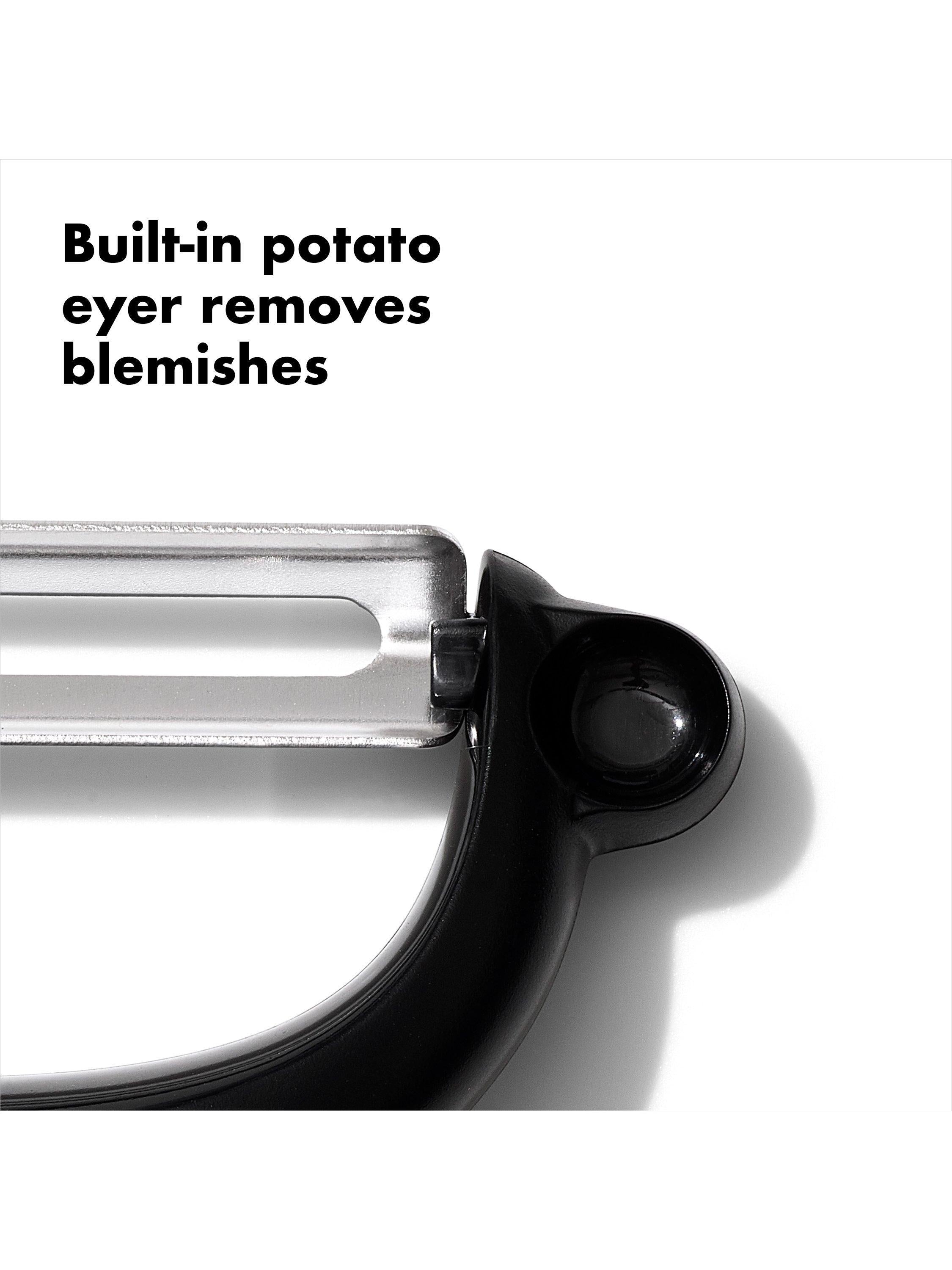 OXO Good Grips Y-shaped peeler, imported from the UK