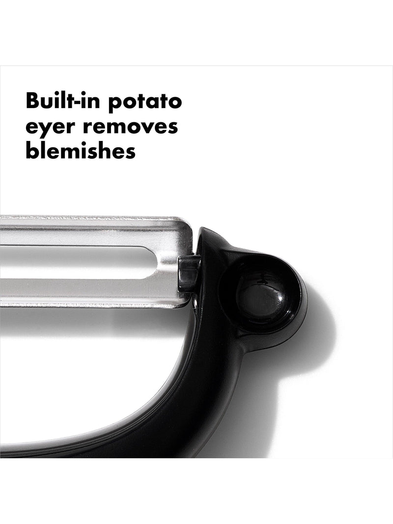 OXO Good Grips Y-shaped peeler, imported from the UK