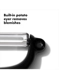 OXO Good Grips Y-shaped peeler, imported from the UK