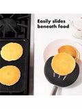OXO Good Grips large flexible silicone pancake turner, imported from the UK