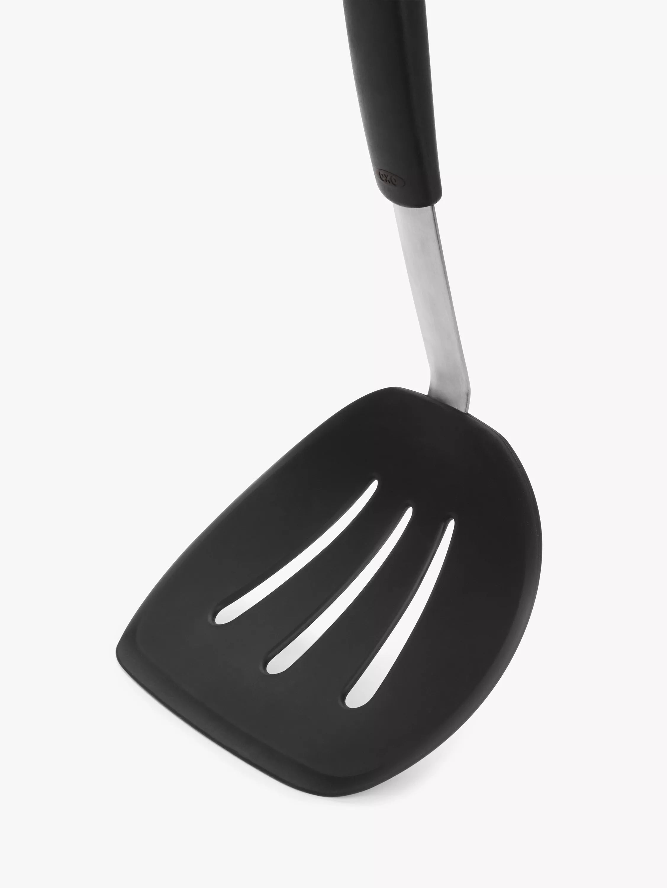 OXO Good Grips large flexible silicone pancake turner, imported from the UK
