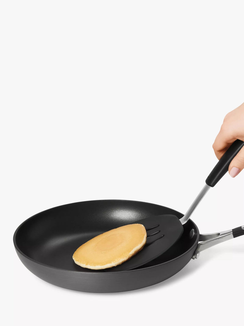 OXO Good Grips large flexible silicone pancake turner, imported from the UK