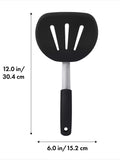 OXO Good Grips large flexible silicone pancake turner, imported from the UK