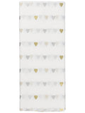 Hearts Tissue Paper 5 Sheets