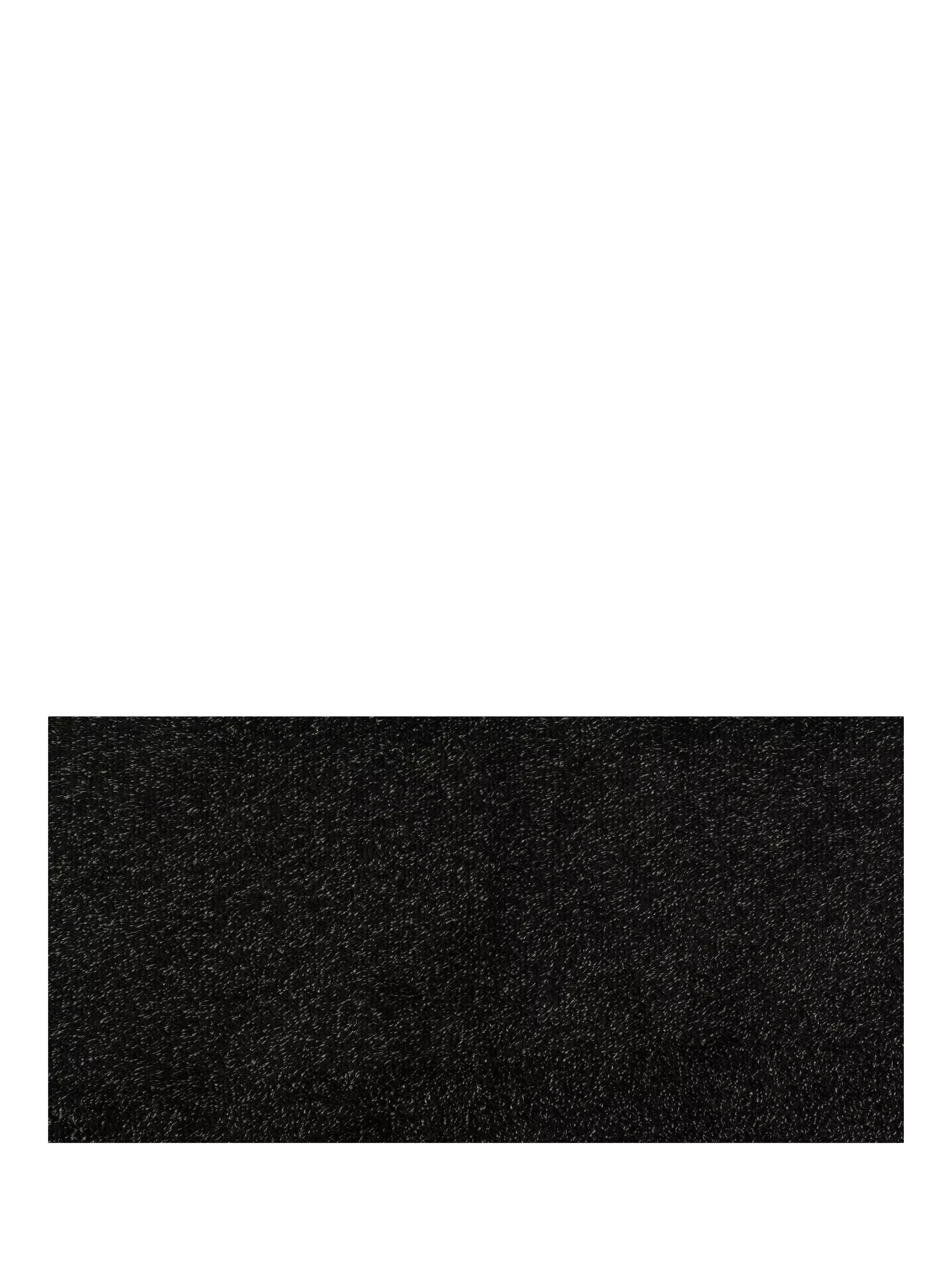 Turtle Mat Multi-Grip Door Mat Rug, Graphite, L75 x W50cm