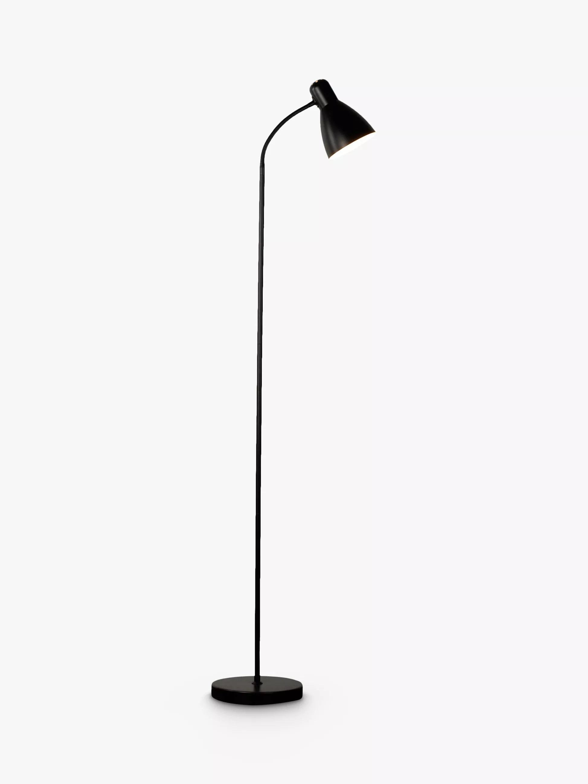 John Lewis Brandon floor lamp black, UK version