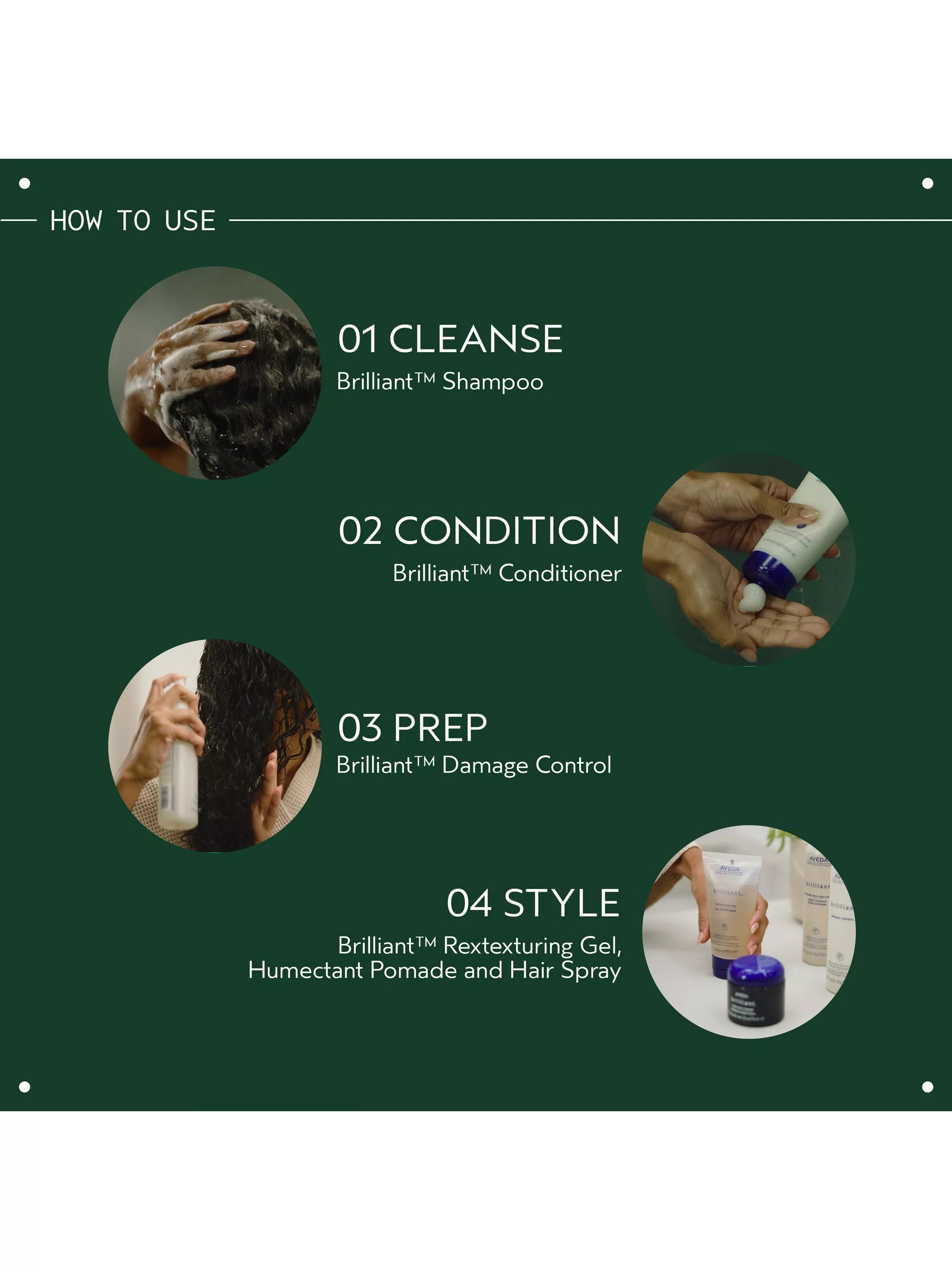Aveda Brilliant Humectant pomade 75ml - British product