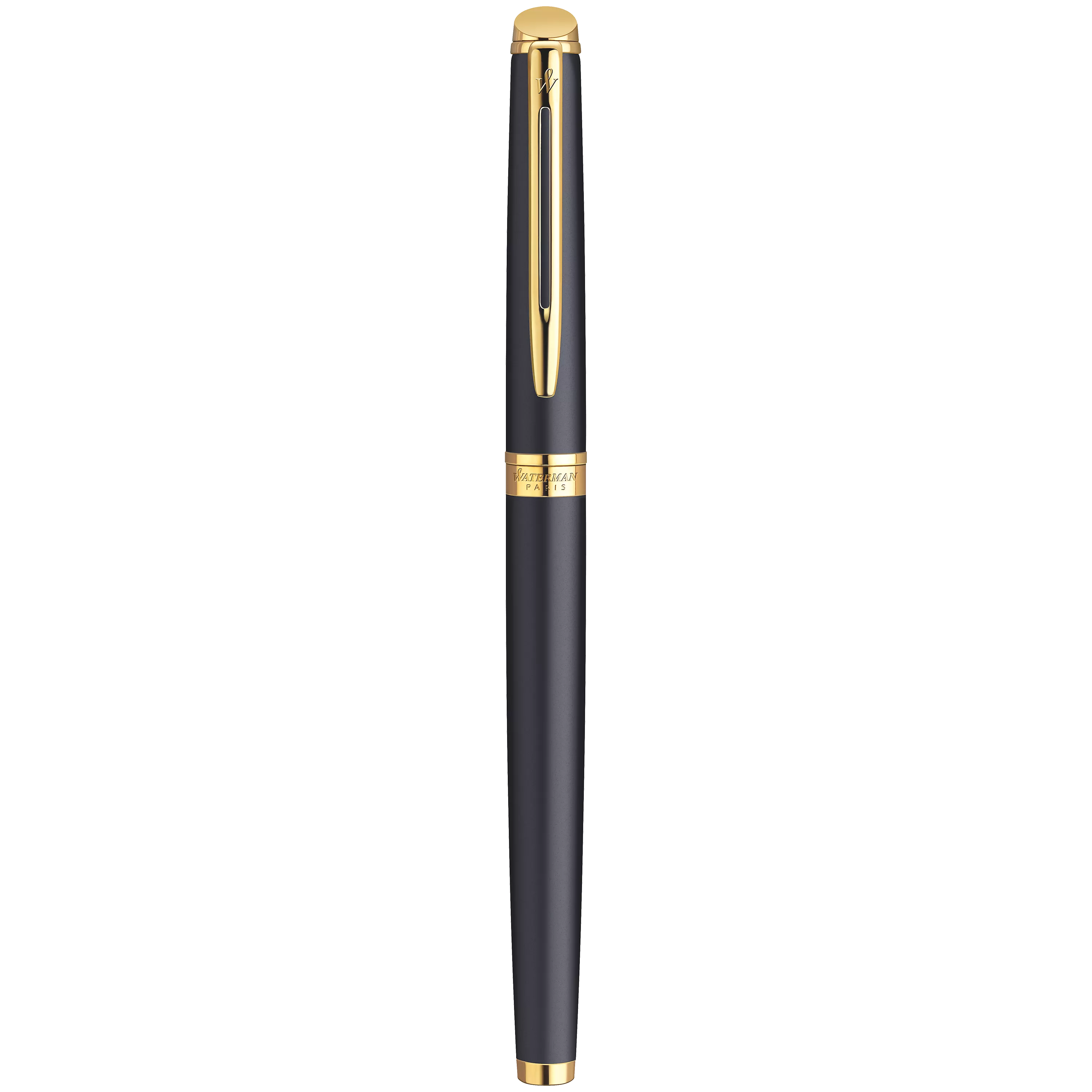 Waterman Hémisphère fountain pen black gold medium nib, imported from the UK