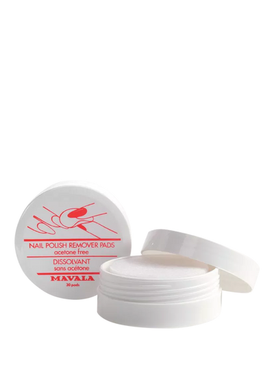 John Lewis Mavala Nail Polish Remover Pads, 30 Pads- Buy online at McGrocer