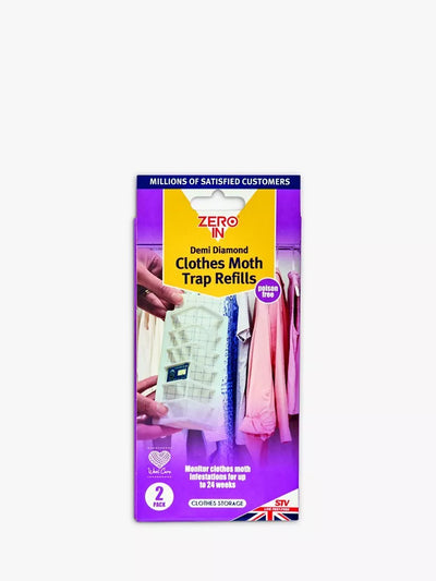John Lewis Zeroin Demi-Diamond Moth Killer Refills, Pack of 2- Buy online at McGrocer