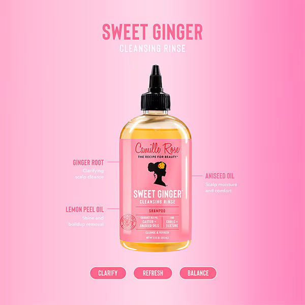 Camille Rose Cleansing Rinse Sweet Ginger 350ml - British product