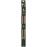 Pony bamboo knitting needles pack of 2 33cm 4mm, UK version