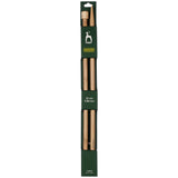 Pony bamboo knitting needles pack of 2 33cm 4mm, UK version