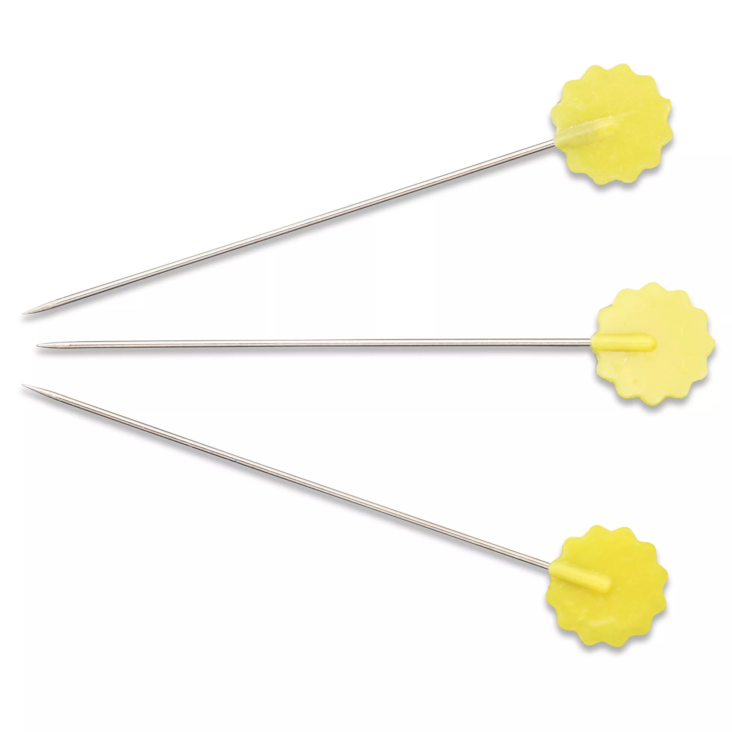 Prym quilter's flat flower pins pack of 50 60x50mm, UK version