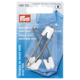 Prym Stainless Steel Nappy Pins, 55mm, Pack of 4