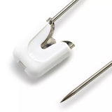 Prym stainless steel nappy pins 55mm pack of 4, imported from the UK