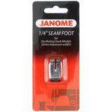 Janome Sewing Machine Quarter Inch Seam Foot