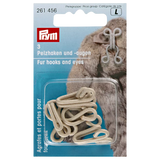Prym faux fur hook and eye clasps, imported from the UK