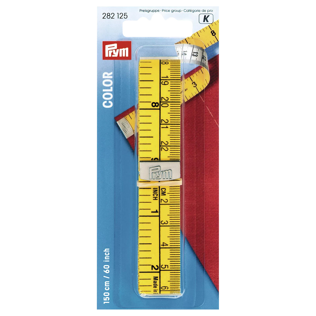 Prym seamstress tape measure 150cm, imported from the UK