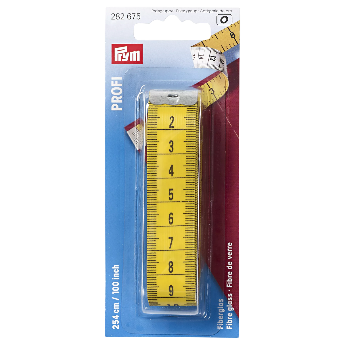 Prym Profi tape measure 254cm - British product