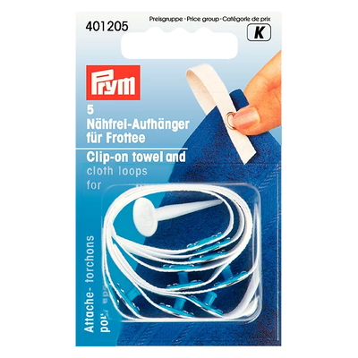John Lewis Prym Clip-On Towel and Cloth Loops Sewing Accessories Pack of 5- Buy online at McGrocer