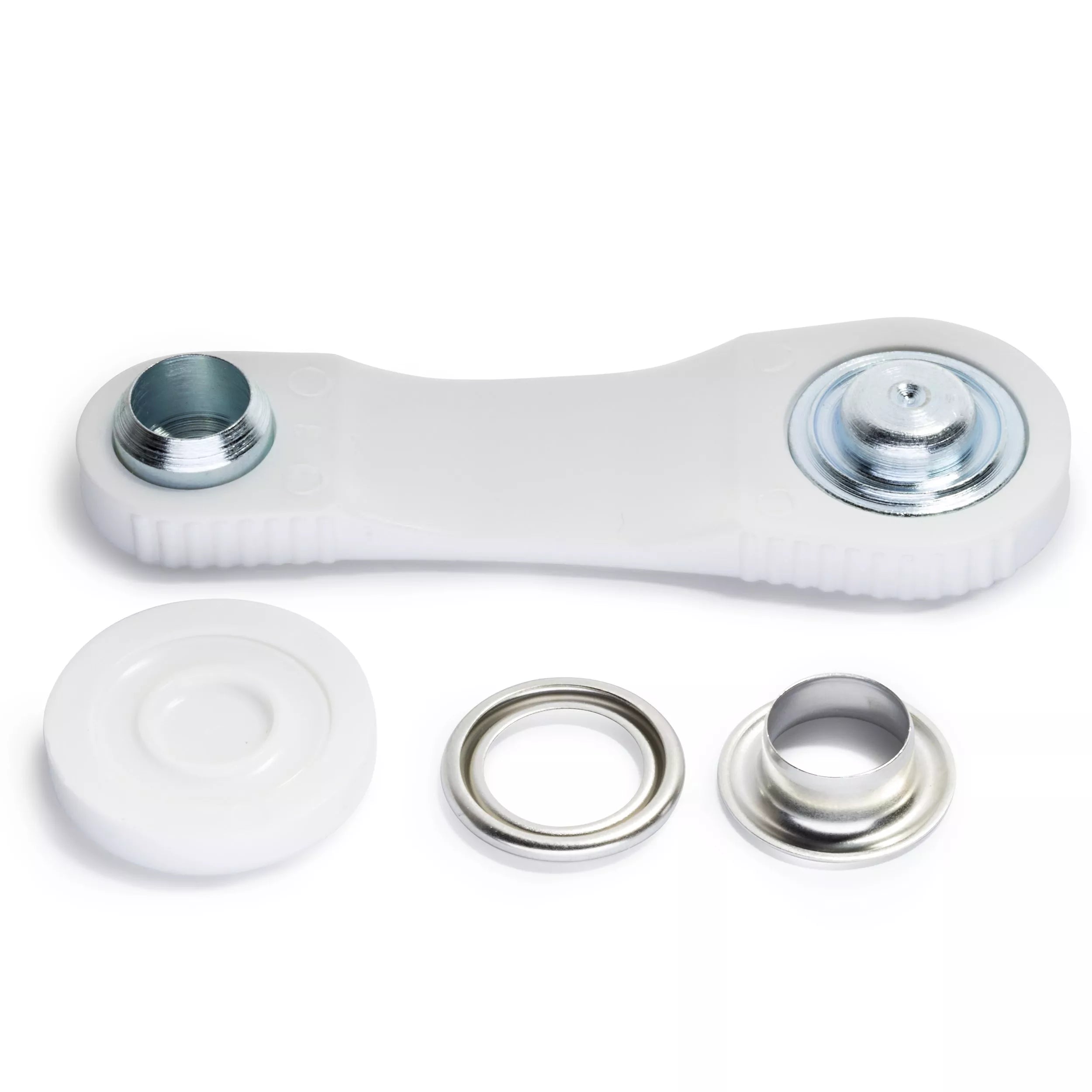 Prym metal eyelets and washers 11mm pack of 15 silver (British brand)