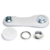 Prym metal eyelets and washers 11mm pack of 15 silver (British brand)