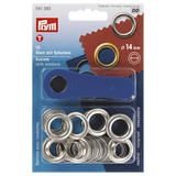 Prym eyelets pack of 10 14mm, UK version
