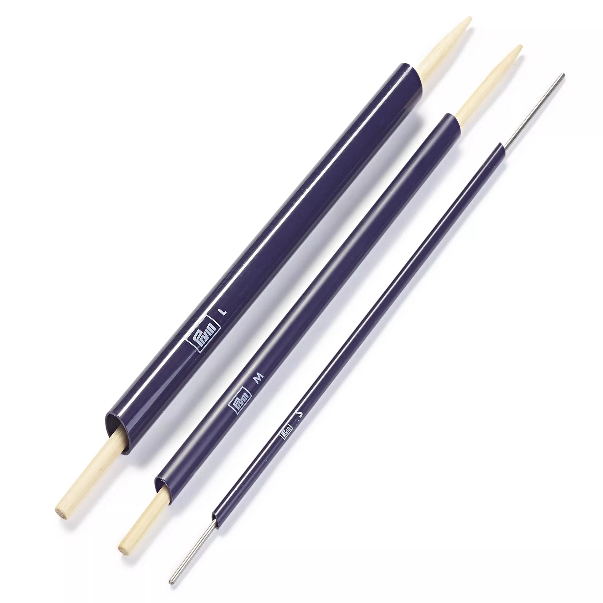 Prym turning set with three loop sizes - British product