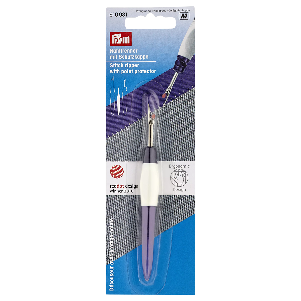 Prym stitch ripper small, imported from the UK