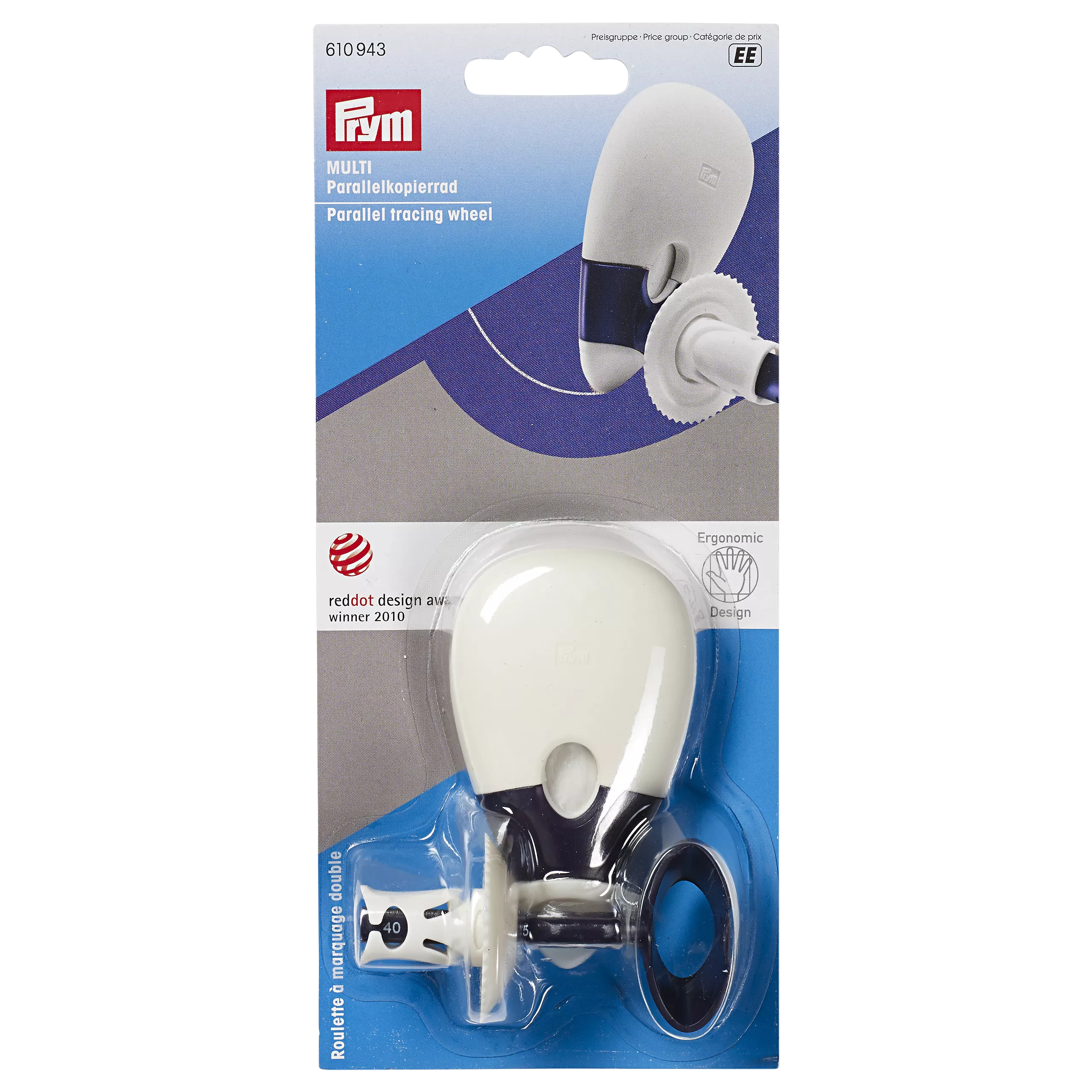 Prym parallel tracing wheel for sewing (British brand)