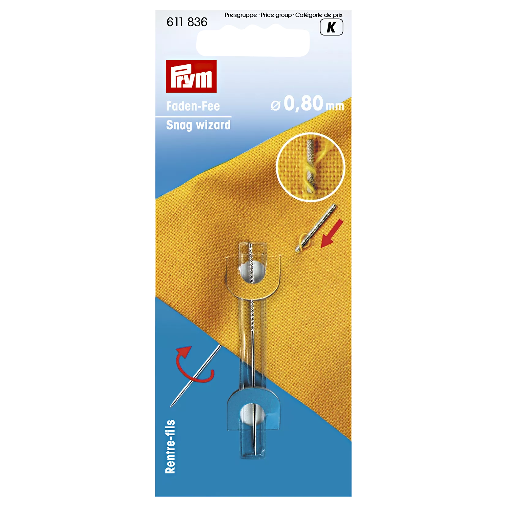 Prym Snag Wizard repair tool 60mm - British product