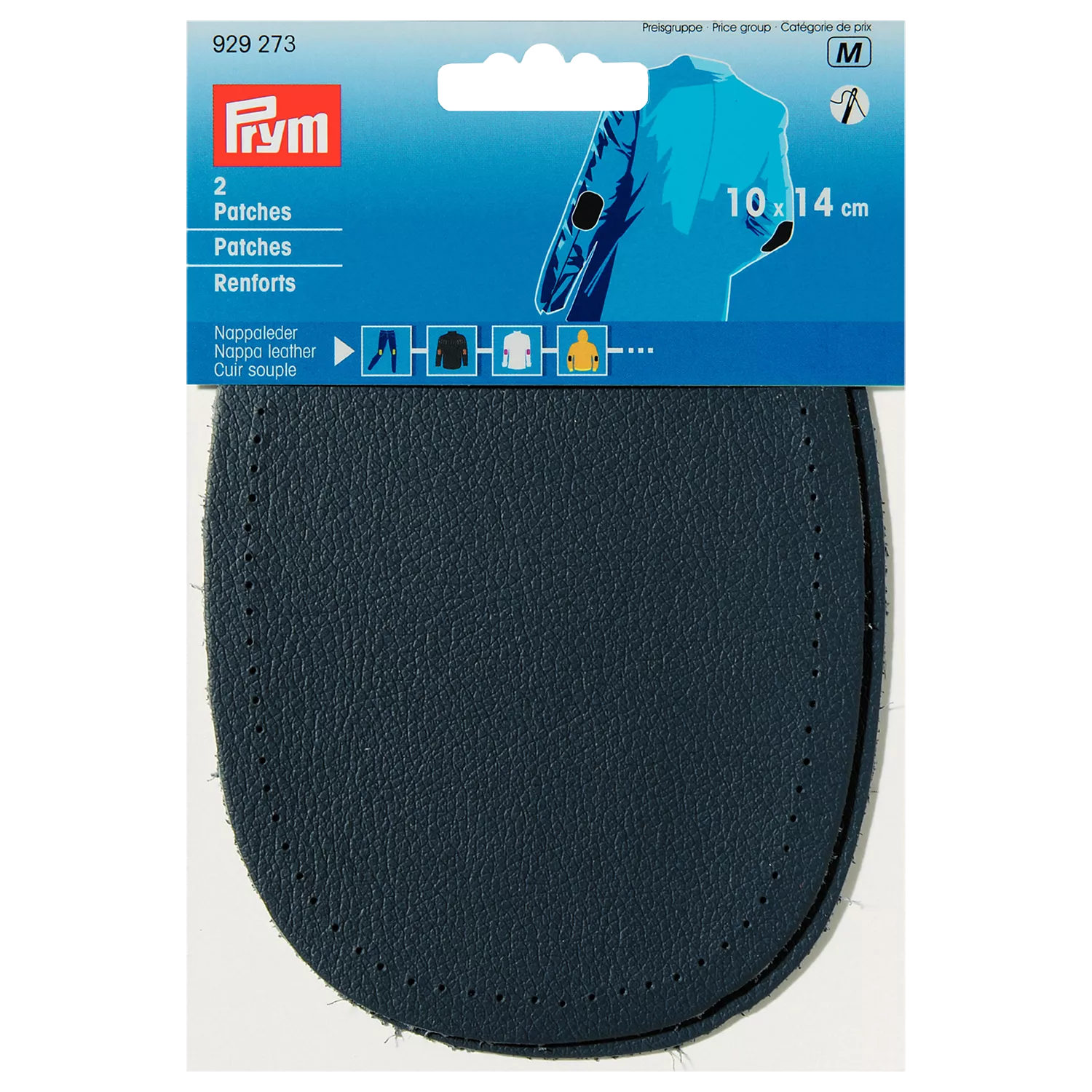 Prym Sew-On Nappa Leather Patches, 2 Per Pack