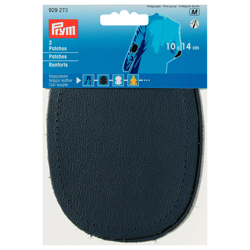 Prym Sew-On Nappa Leather Patches, 2 Per Pack