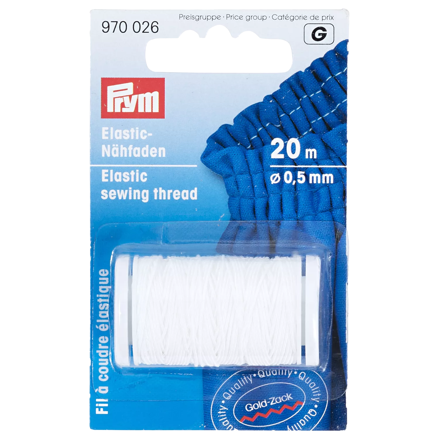 Prym Elastic Sewing Thread 20m