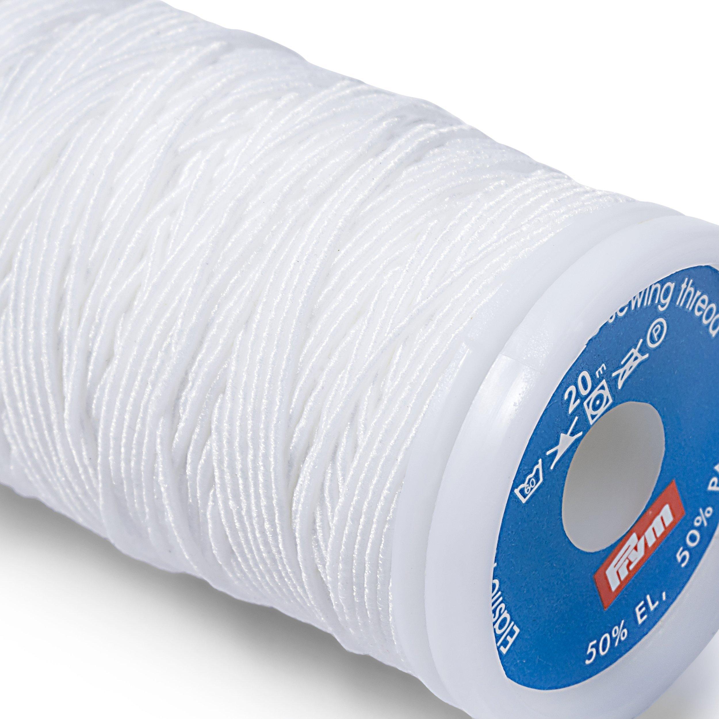 Prym elastic sewing thread 20m spool - British product